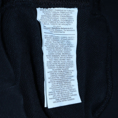 Nike Men’s Black Pullover Hoodie M Logo Fleece Sportswear