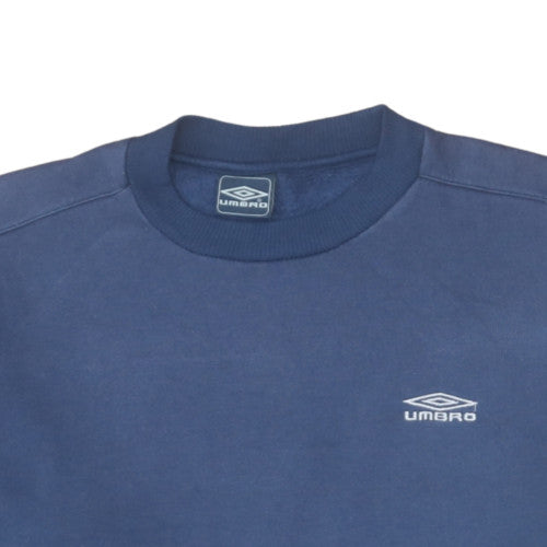 Umbro Men's Blue Crew Neck Pullover Sweatshirt Size L