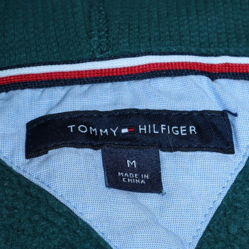 Tommy Hilfiger Men's Green Full Zip Hoodie Size M Regular Fit
