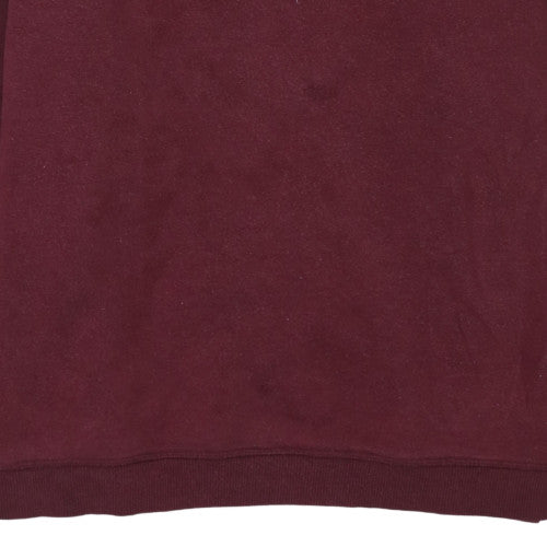 Puma Men's Red 2XL Pullover Sweatshirt Crew Neck Warm Cell Fleece