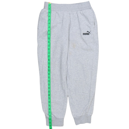 Puma Womens Grey Sweatpants Jogger Trousers Size M