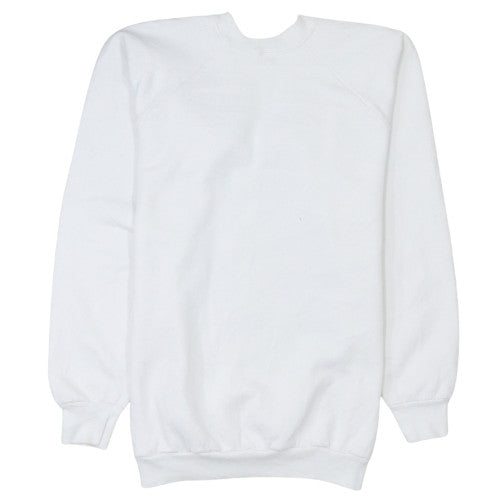 Fruit of the Loom Women White German Shepherd Graphic Pullover Sweatshirt XL