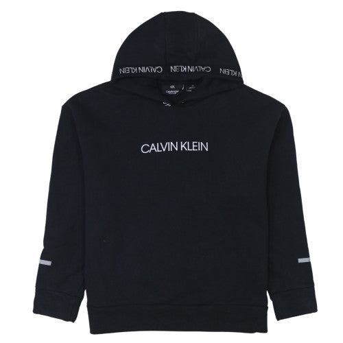 Calvin Klein Women’s Black Pullover Hoodie Small Cotton Blend