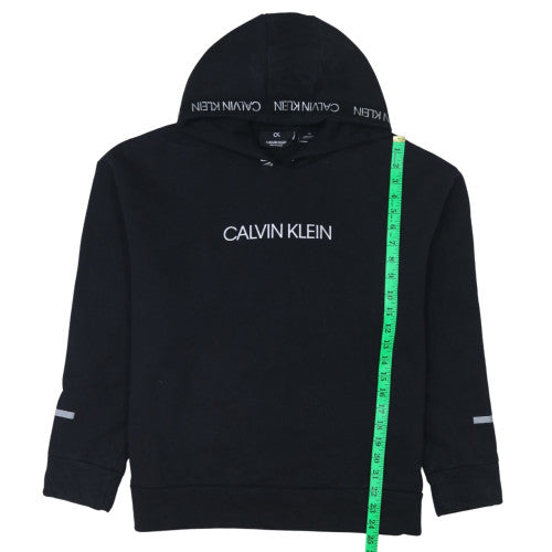 Calvin Klein Women’s Black Pullover Hoodie Small Cotton Blend