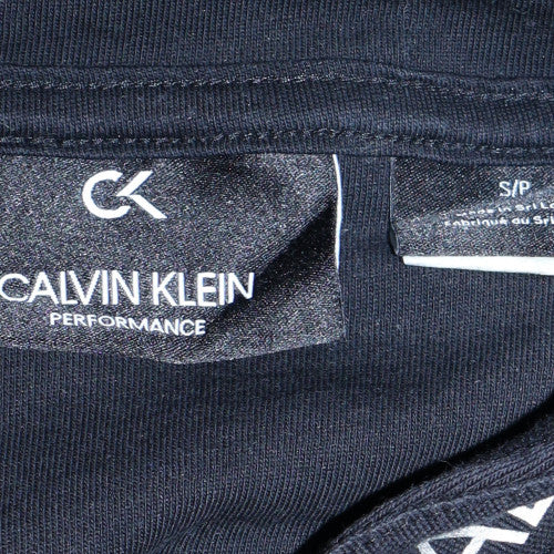 Calvin Klein Women’s Black Pullover Hoodie Small Cotton Blend