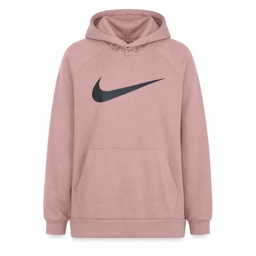 Nike Womens Pink Dri-Fit Pullover Hoodie XL Relaxed Fit Sweatshirt
