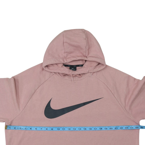 Nike Womens Pink Dri-Fit Pullover Hoodie XL Relaxed Fit Sweatshirt