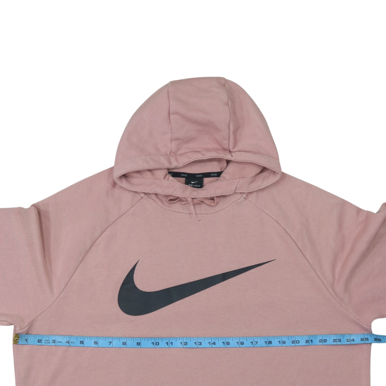 Nike Womens Pink Dri-Fit Pullover Hoodie XL Relaxed Fit Sweatshirt