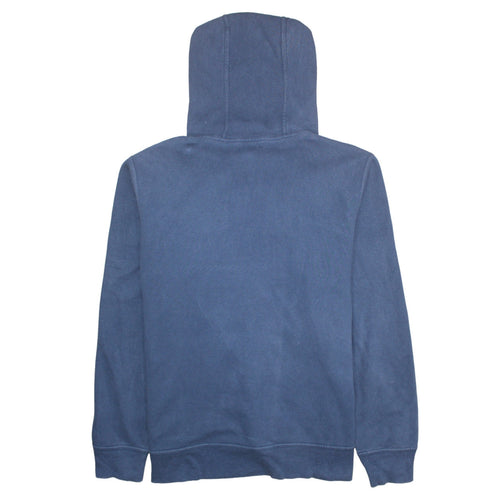 The North Face Men's Blue Pullover Hoodie L Regular Fit Fleece