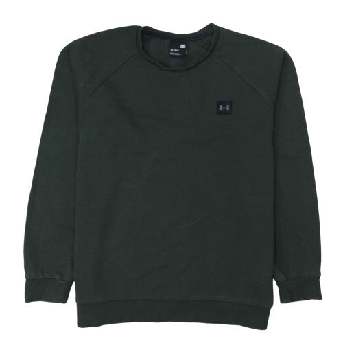 Under Armour Men’s Green Crew Neck Pullover Sweatshirt L Regular