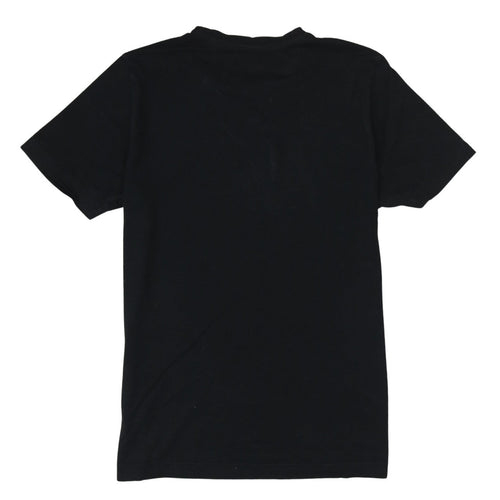 Puma Men’s Black Graphic Logo Short Sleeve Crew Neck T-Shirt M