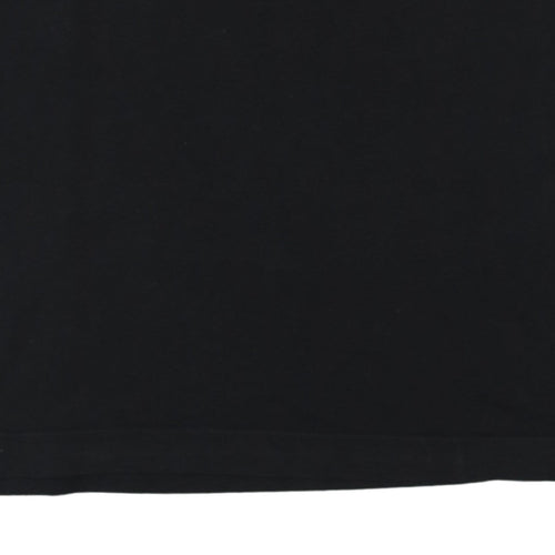 Puma Men’s Black Graphic Logo Short Sleeve Crew Neck T-Shirt M