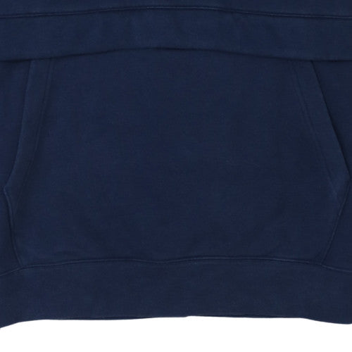 Nike Men's Blue L Pullover Fleece 1/2 Zip Hoodie