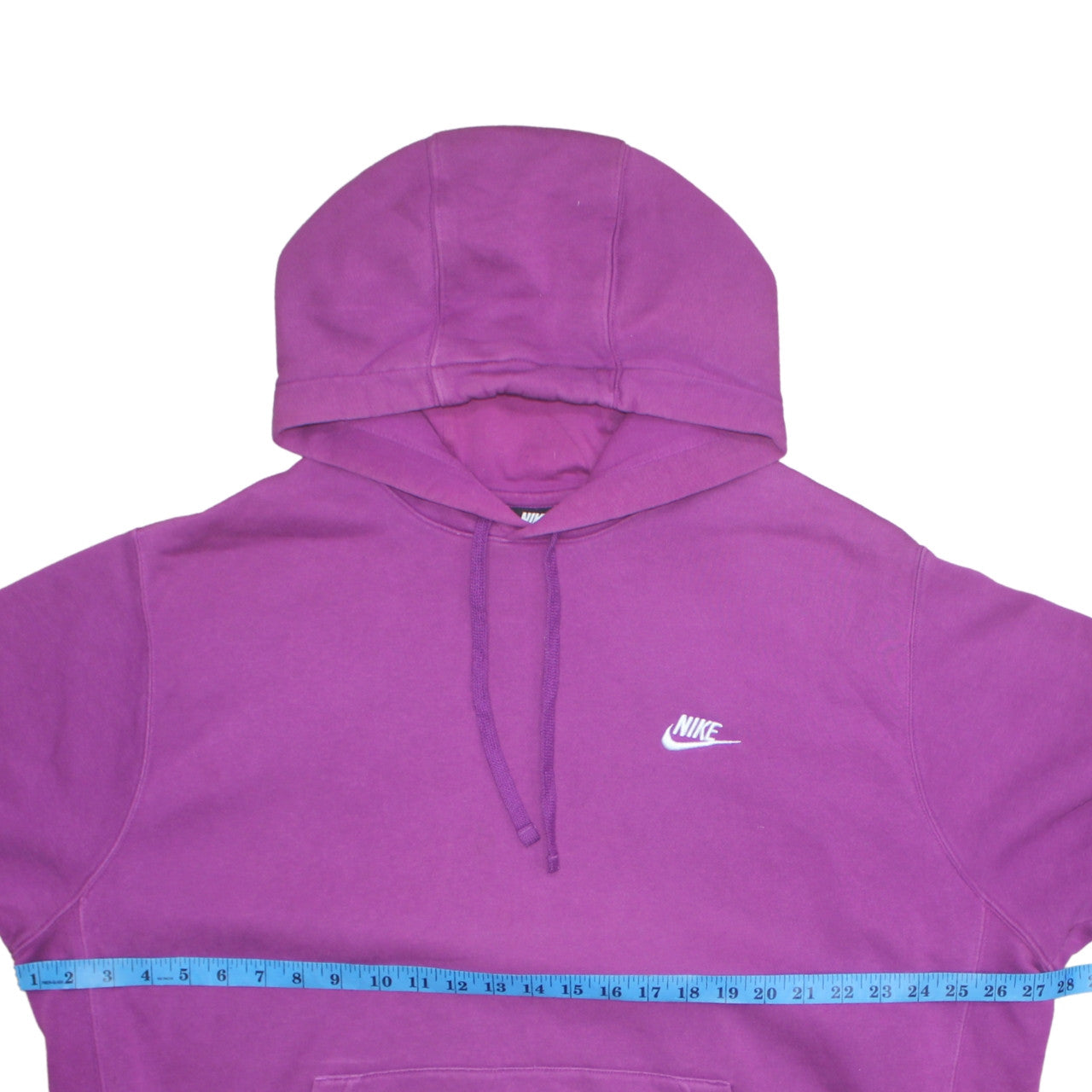 Nike Womens Purple Pullover Hoodie XL Cotton Blend Casual