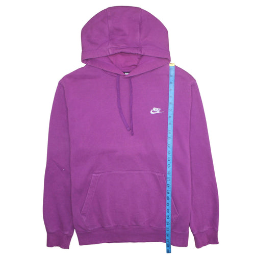 Nike Womens Purple Pullover Hoodie XL Cotton Blend Casual