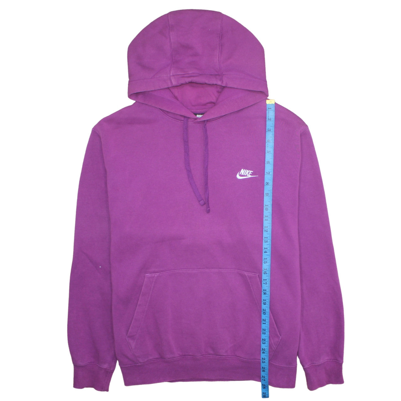 Nike Womens Purple Pullover Hoodie XL Cotton Blend Casual