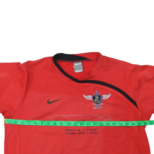Nike Mens Red XL Long Sleeve Football Jersey Top