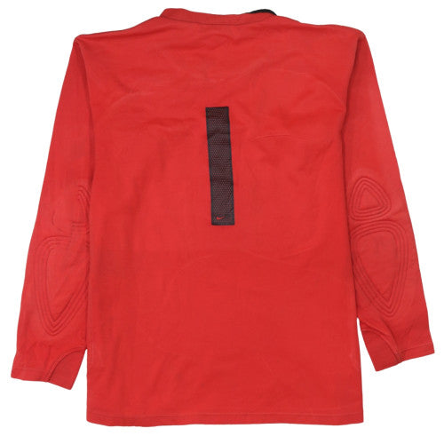 Nike Mens Red XL Long Sleeve Football Jersey Top