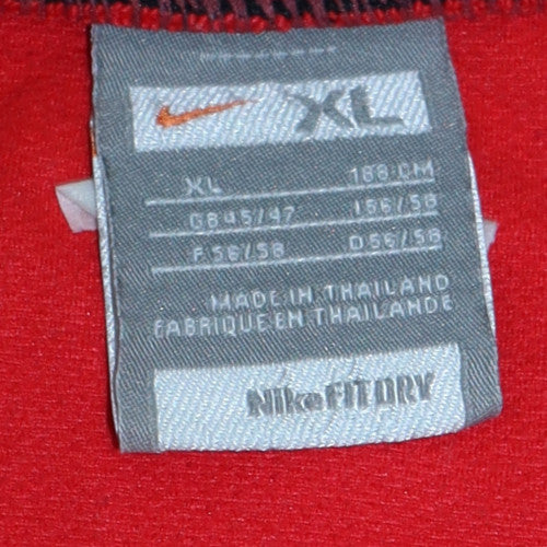 Nike Mens Red XL Long Sleeve Football Jersey Top