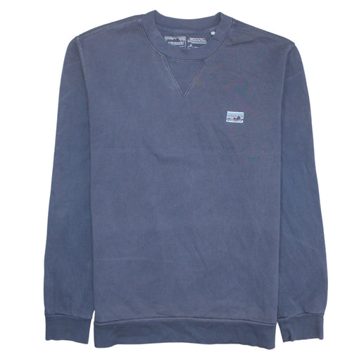 Patagonia Men's Blue Crew Neck Pullover Sweatshirt M