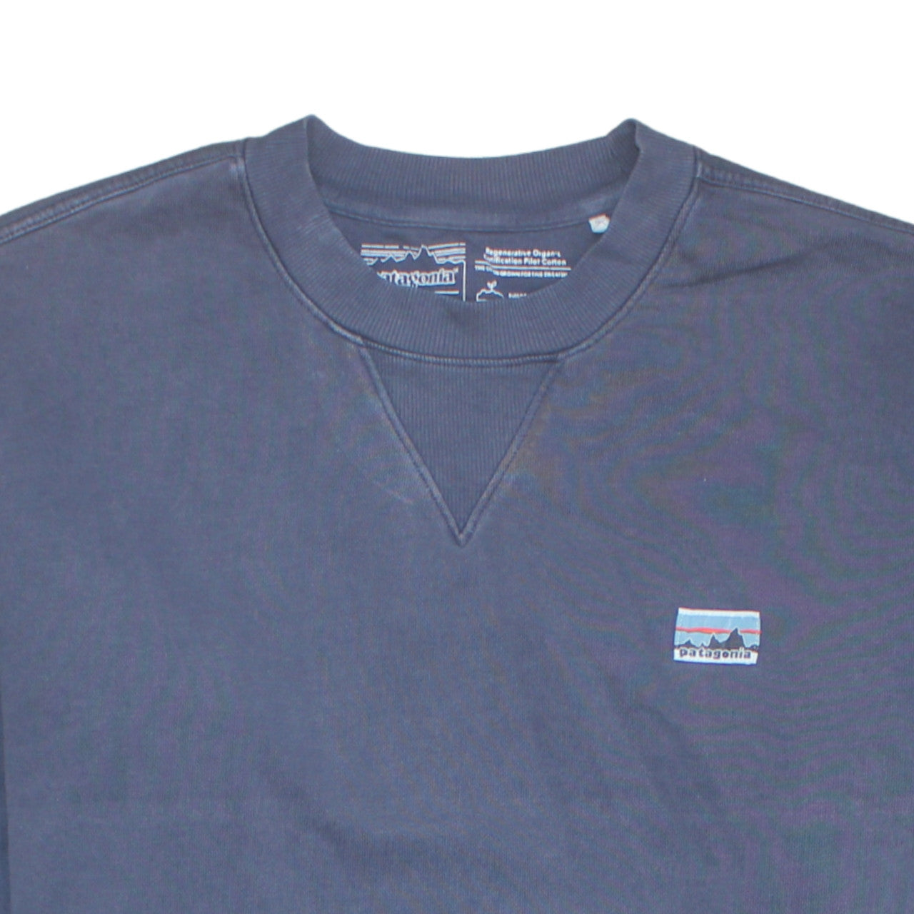 Patagonia Men's Blue Crew Neck Pullover Sweatshirt M