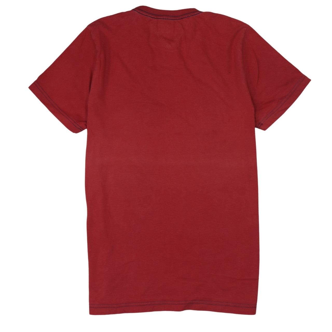 Tommy Hilfiger Men's Red Graphic Nautical Crew Neck T-Shirt Size M