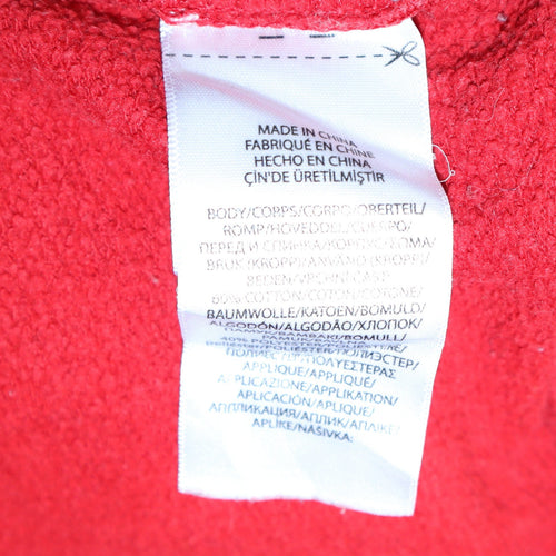 Tommy Hilfiger Men's Red Graphic Nautical Crew Neck T-Shirt Size M
