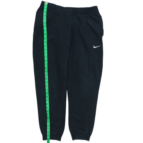 Nike Men's Black L Fleece Sweatpants Joggers Tapered Fit