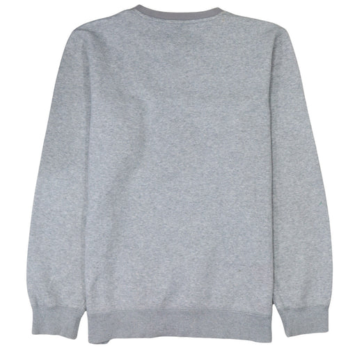 Adidas Men's Grey Crew Neck Pullover Sweatshirt Size M