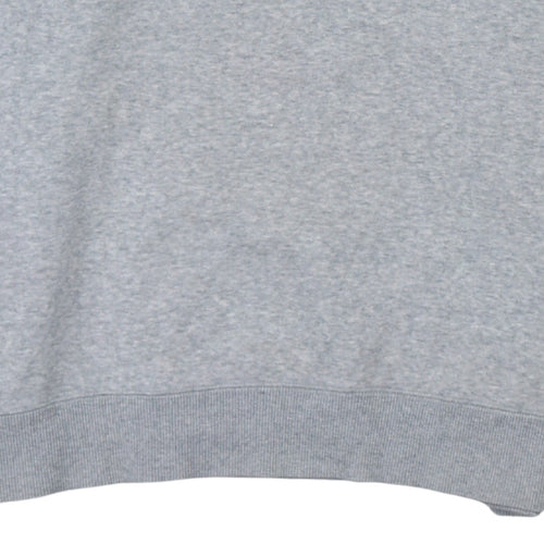 Adidas Men's Grey Crew Neck Pullover Sweatshirt Size M