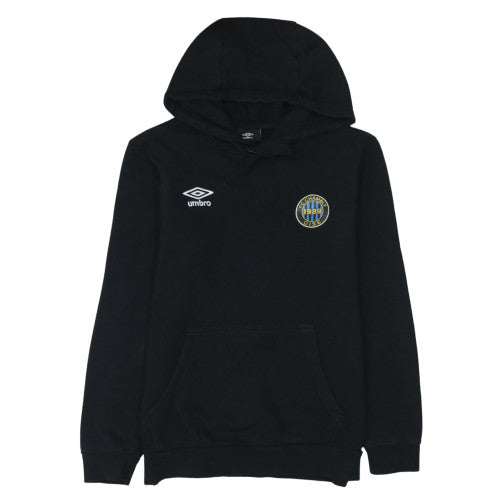 Umbro Mens Black FC Chambly Oise Pullover Hoodie Size M