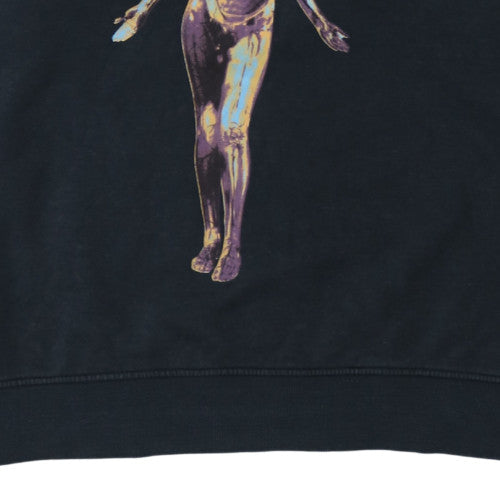 Nirvana Women's Black Graphic Print Pullover Sweatshirt Size L