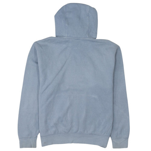 Nike Women's Blue Pullover Hoodie Size M Cotton Blend Sweatshirt