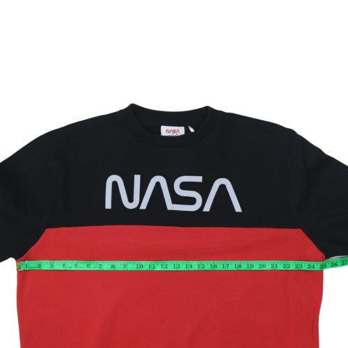 Primark NASA Men's Black Red 2XL Crew Neck Sweatshirt