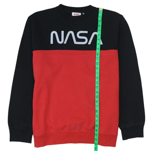 Primark NASA Men's Black Red 2XL Crew Neck Sweatshirt