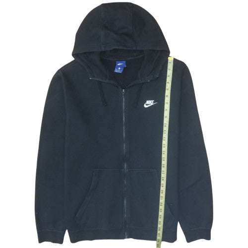 Nike Men's Black XL Full Zip Fleece Hoodie Sweatshirt