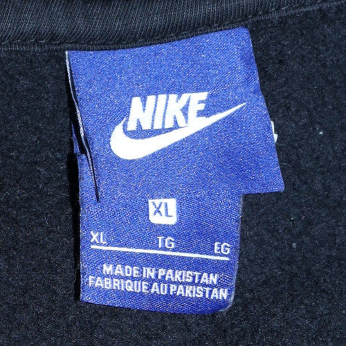 Nike Men's Black XL Full Zip Fleece Hoodie Sweatshirt