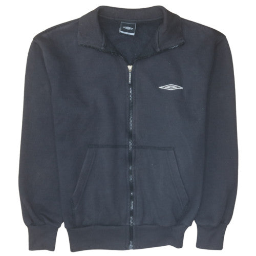 Umbro Men's Black Full Zip Sweatshirt Size L Sports Fleece