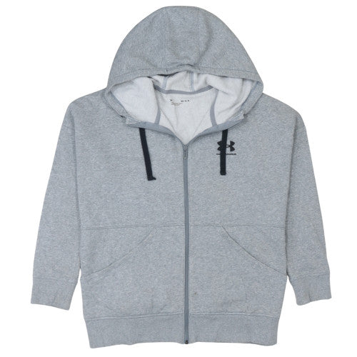 Under Armour Men's Grey Full Zip Hoodie Size M