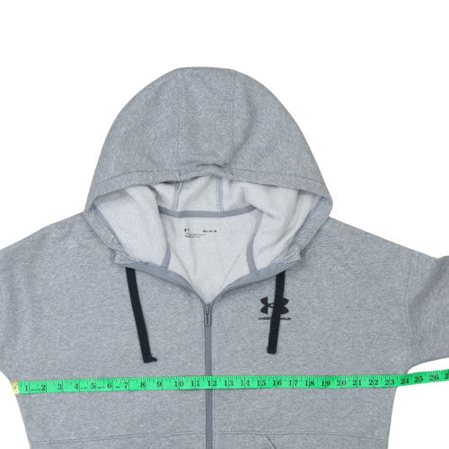 Under Armour Men's Grey Full Zip Hoodie Size M