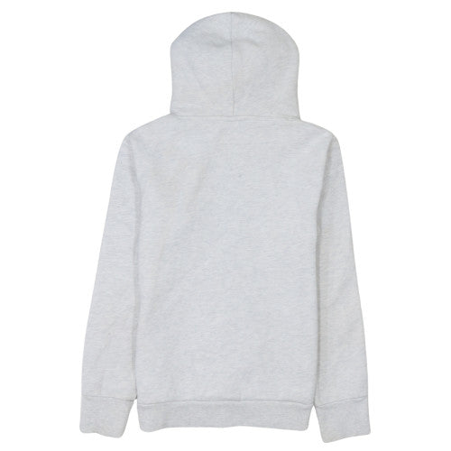 Superdry Women's Grey Pullover Hoodie Size M Graphic Print Casual