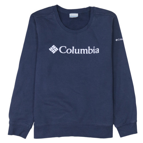 Columbia Men’s Blue Cotton Crew Neck Pullover Sweatshirt M