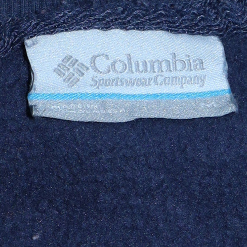 Columbia Men’s Blue Cotton Crew Neck Pullover Sweatshirt M