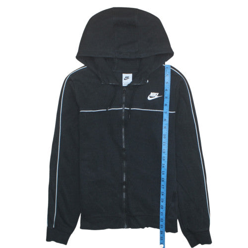 Nike Men's Black Full Zip Hoodie M Regular Fleece Sportswear