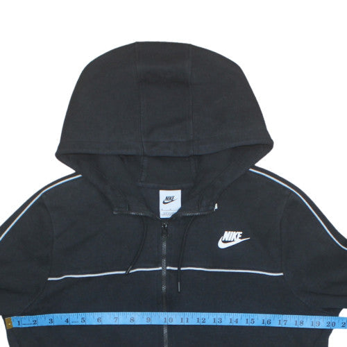 Nike Men's Black Full Zip Hoodie M Regular Fleece Sportswear
