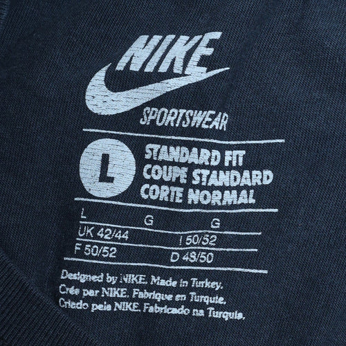 Nike Sportswear Men's Black Graphic Print T-Shirt Size L