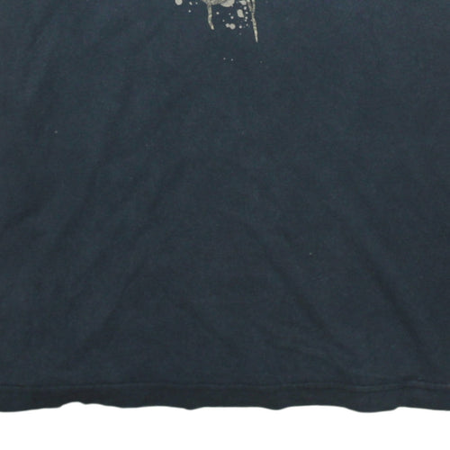 Nike Sportswear Men's Black Graphic Print T-Shirt Size L