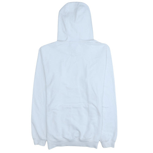 Fila Men's White Pullover Hoodie M Cotton Blend Logo Sweatshirt