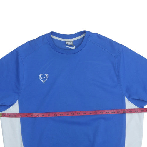 Nike Mens Blue XL Crew Neck Pullover Sweatshirt Sports Top
