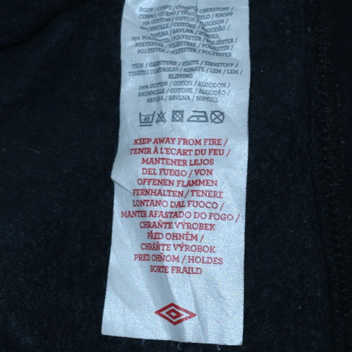 Zara Women Black Pullover Sweatshirt Size M Crew Neck Long Sleeve